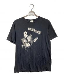 Saint Laurent Paris（サンローランパリ）の古着「ロックンロール グラフィック Tシャツ/Rock 'n' Roll Graphic T-Shirt」｜ブラック