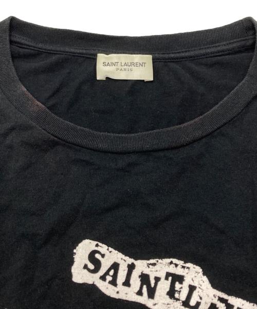 Saint Laurent Paris（サンローランパリ）Saint Laurent Paris (サンローランパリ) ロックンロール グラフィック Tシャツ/Rock 'n' Roll Graphic T-Shirt ブラック サイズ:Sの古着・服飾アイテム