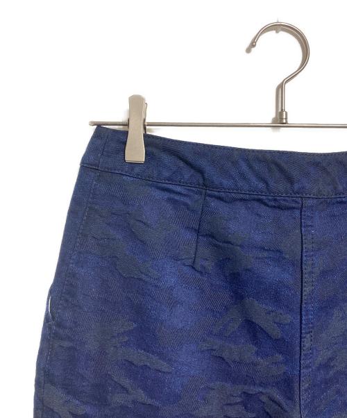 Vivienne Westwood RED LABEL（ヴィヴィアンウエストウッドレッドレーベル）Vivienne Westwood RED LABEL (ヴィヴィアンウエストウッドレッドレーベル) カモフラフリンジパンツ / Camouflage Fringe Pants ネイビー サイズ:2の古着・服飾アイテム
