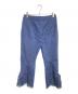 Vivienne Westwood RED LABEL (ヴィヴィアンウエストウッドレッドレーベル) カモフラフリンジパンツ / Camouflage Fringe Pants ネイビー サイズ:2：8000円