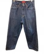 SUPREMEシュプリーム）の古着「Rigid Baggy Selvedge Jean」｜インディゴ