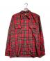 macgregor（マクレガー）の古着「50’s タータンチェック開襟シャツ/Open-collar shirt」｜レッド
