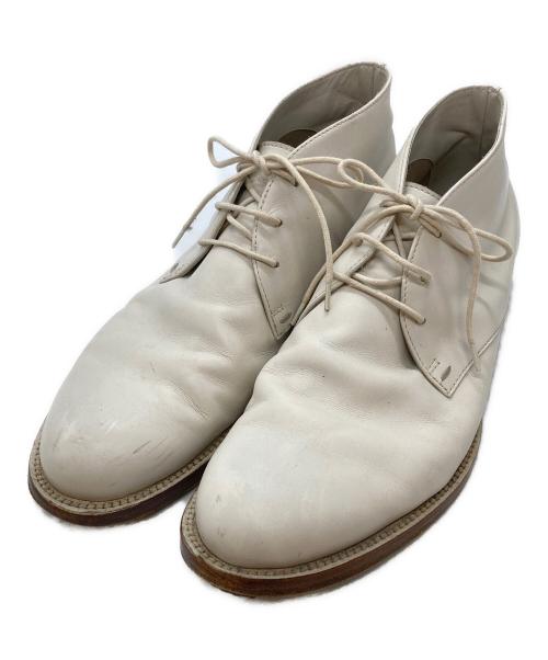 JIL SANDER（ジルサンダー）JIL SANDER (ジルサンダー) デザートブーツ/Desert boots ホワイト サイズ:－の古着・服飾アイテム