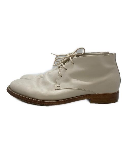 JIL SANDER（ジルサンダー）JIL SANDER (ジルサンダー) デザートブーツ/Desert boots ホワイト サイズ:－の古着・服飾アイテム