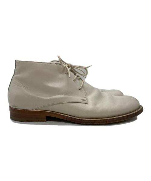 JIL SANDER（ジルサンダー）JIL SANDER (ジルサンダー) デザートブーツ/Desert boots ホワイト サイズ:－の古着・服飾アイテム