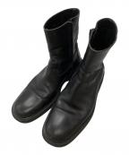 GUCCIグッチ）の古着「サイドジップレザーブーツ/Side-zip leather boots」｜ブラック