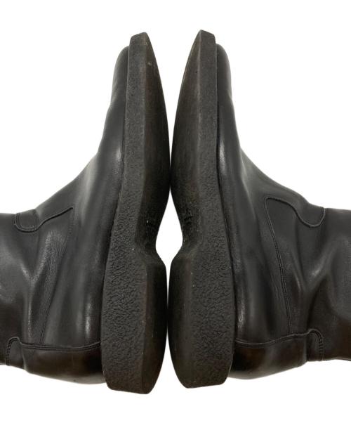 GUCCI（グッチ）GUCCI (グッチ) サイドジップレザーブーツ/Side-zip leather boots ブラック サイズ:43 1/2の古着・服飾アイテム