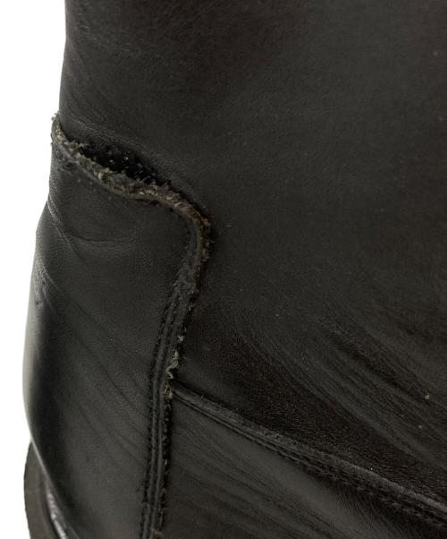GUCCI（グッチ）GUCCI (グッチ) サイドジップレザーブーツ/Side-zip leather boots ブラック サイズ:43 1/2の古着・服飾アイテム