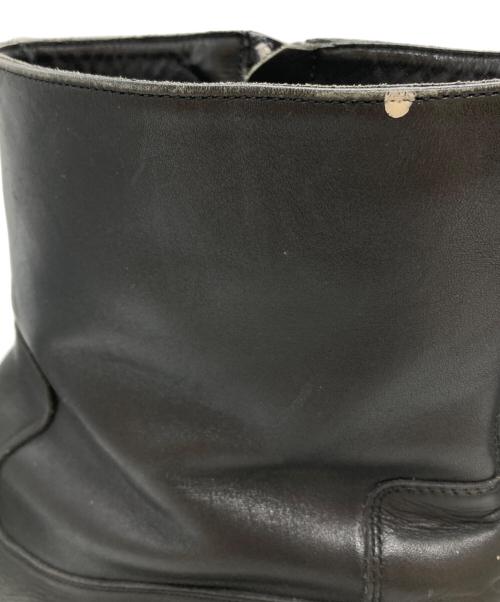 GUCCI（グッチ）GUCCI (グッチ) サイドジップレザーブーツ/Side-zip leather boots ブラック サイズ:43 1/2の古着・服飾アイテム