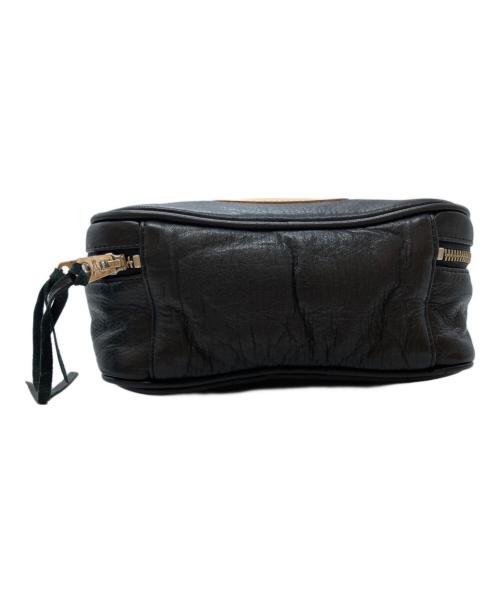 SCYE（サイ）SCYE (サイ) Soft Leather Vanity Shoulder Bag/ソフトレザー バニティショルダーバッグ ブラック サイズ:不明の古着・服飾アイテム