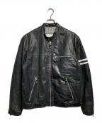 wilsons leatherウィルソンズレザー）の古着「90’sレザージャケット」｜ブラック