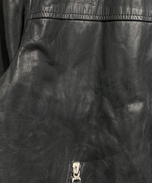 wilsons leather（ウィルソンズレザー）WILSONS LEATHER (ウィルソンズレザー) 90’sレザージャケット ブラック サイズ:Lの古着・服飾アイテム