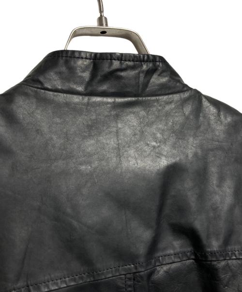 wilsons leather（ウィルソンズレザー）WILSONS LEATHER (ウィルソンズレザー) 90’sレザージャケット ブラック サイズ:Lの古着・服飾アイテム
