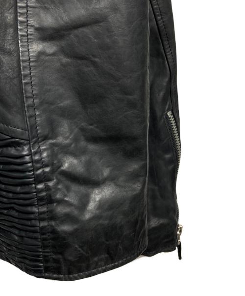 wilsons leather（ウィルソンズレザー）WILSONS LEATHER (ウィルソンズレザー) 90’sレザージャケット ブラック サイズ:Lの古着・服飾アイテム