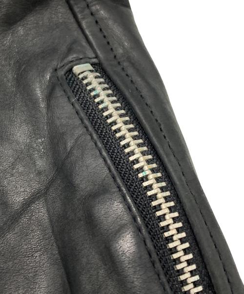 wilsons leather（ウィルソンズレザー）WILSONS LEATHER (ウィルソンズレザー) 90’sレザージャケット ブラック サイズ:Lの古着・服飾アイテム