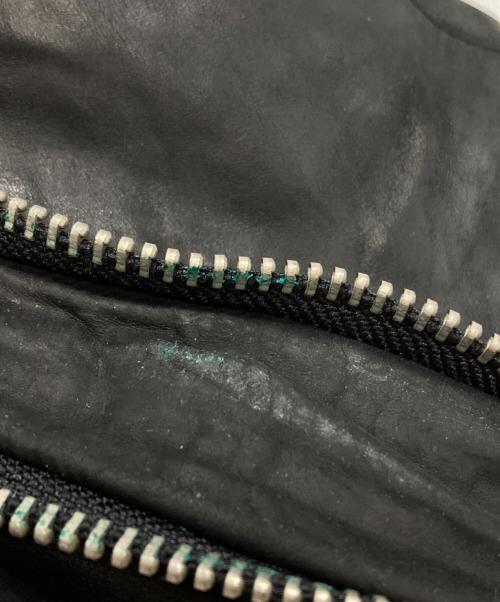 wilsons leather（ウィルソンズレザー）WILSONS LEATHER (ウィルソンズレザー) 90’sレザージャケット ブラック サイズ:Lの古着・服飾アイテム