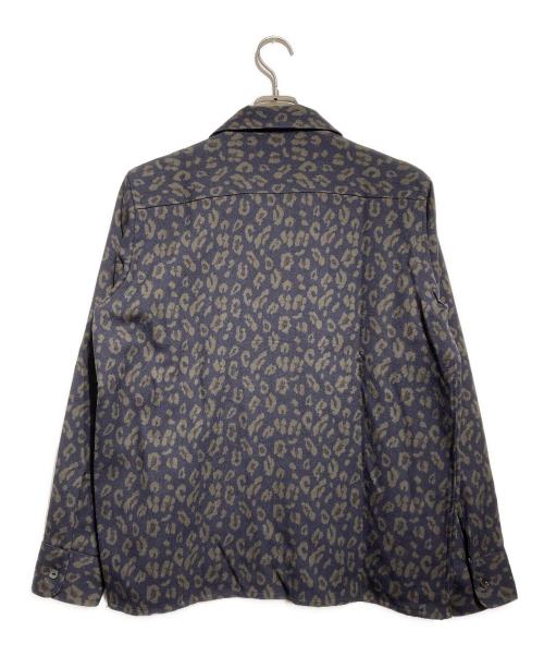 Needles（ニードルズ）Needles (ニードルズ) レオパードオープンカラーシャツ/Leopard Print Open-Collar Shirt ブラック×カーキ サイズ:Sの古着・服飾アイテム