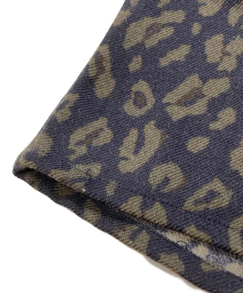 Needles（ニードルズ）Needles (ニードルズ) レオパードオープンカラーシャツ/Leopard Print Open-Collar Shirt ブラック×カーキ サイズ:Sの古着・服飾アイテム