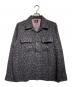 Needles（ニードルズ）の古着「レオパードオープンカラーシャツ/Leopard Print Open-Collar Shirt」｜ブラック×カーキ