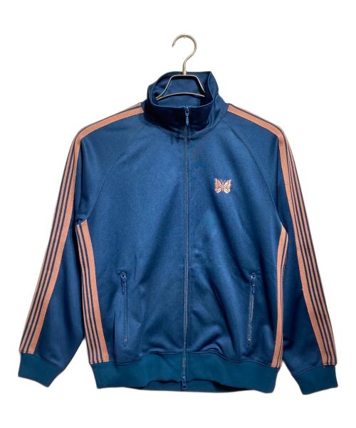 Needles（ニードルズ）Needles (ニードルズ) Track Jacket - Poly Smooth/トラックジャケット-ポリスムース ピンク×グリーン サイズ:Mの古着・服飾アイテム