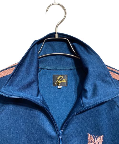 Needles（ニードルズ）Needles (ニードルズ) Track Jacket - Poly Smooth/トラックジャケット-ポリスムース ピンク×グリーン サイズ:Mの古着・服飾アイテム