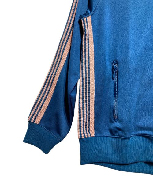 Needles（ニードルズ）Needles (ニードルズ) Track Jacket - Poly Smooth/トラックジャケット-ポリスムース ピンク×グリーン サイズ:Mの古着・服飾アイテム
