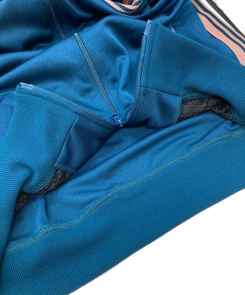 Needles（ニードルズ）Needles (ニードルズ) Track Jacket - Poly Smooth/トラックジャケット-ポリスムース ピンク×グリーン サイズ:Mの古着・服飾アイテム