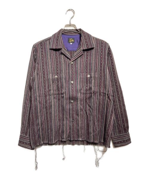 Needles（ニードルズ）Needles (ニードルズ) ジャガードオープンカラーシャツ/Jacquard Open-Collar Shirt ピンク サイズ:Sの古着・服飾アイテム