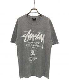 stussy（ステューシー）の古着「プリントTシャツ」｜グレー