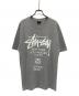 stussy（ステューシー）の古着「プリントTシャツ」｜グレー
