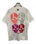 stussy（ステューシー）の古着「00’s LOVE SCULL プリントTシャツ」｜ホワイト