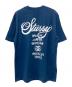 stussy (ステューシー) プリントTシャツ ネイビー サイズ:M：6000円