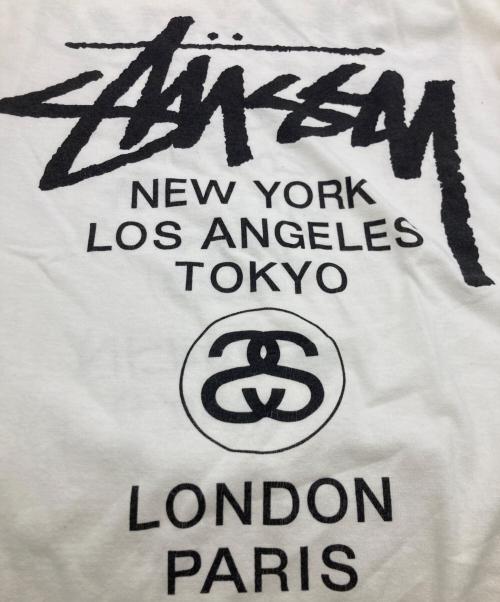 stussy（ステューシー）stussy (ステューシー) 00’sプリントTシャツ ホワイト サイズ:Mの古着・服飾アイテム