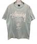 stussy（ステューシー）の古着「プリントTシャツ」｜ブルー