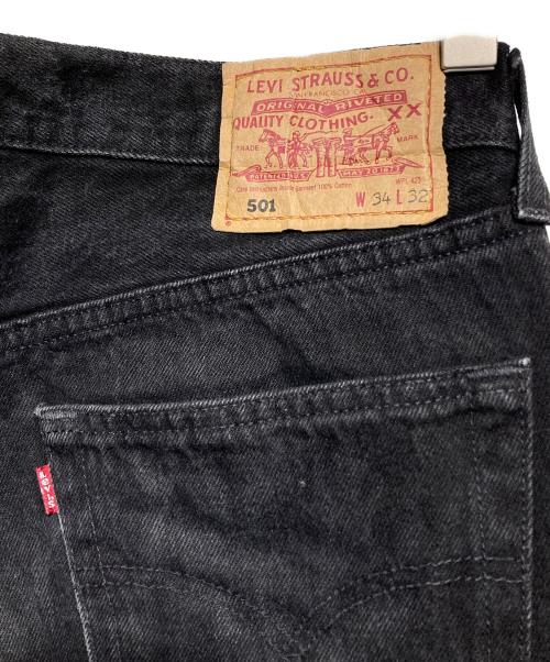 LEVI'S（リーバイス）LEVI'S (リーバイス) 80'S 501UK製先染デニムパンツ グレー サイズ:34ｘ32の古着・服飾アイテム