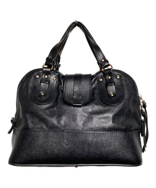 Chloe（クロエ）Chloe (クロエ) レザーハンドバッグ/Leather handbag ブラック サイズ:不明の古着・服飾アイテム