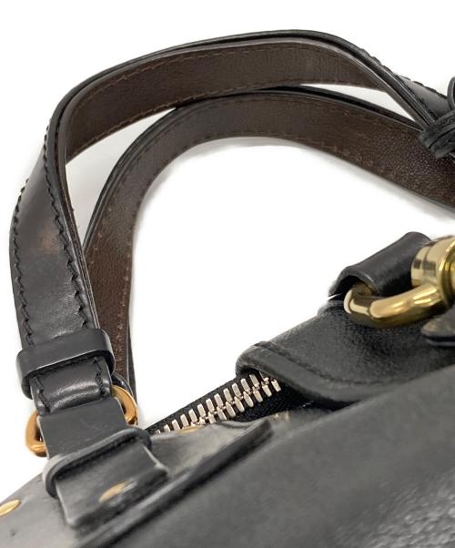 Chloe（クロエ）Chloe (クロエ) レザーハンドバッグ/Leather handbag ブラック サイズ:不明の古着・服飾アイテム