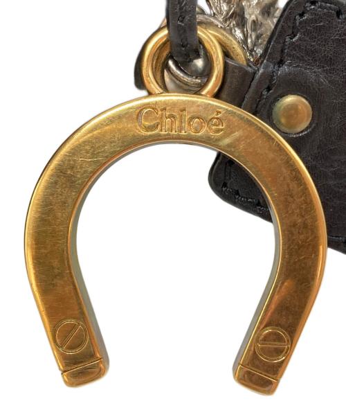 Chloe（クロエ）Chloe (クロエ) レザーハンドバッグ/Leather handbag ブラック サイズ:不明の古着・服飾アイテム