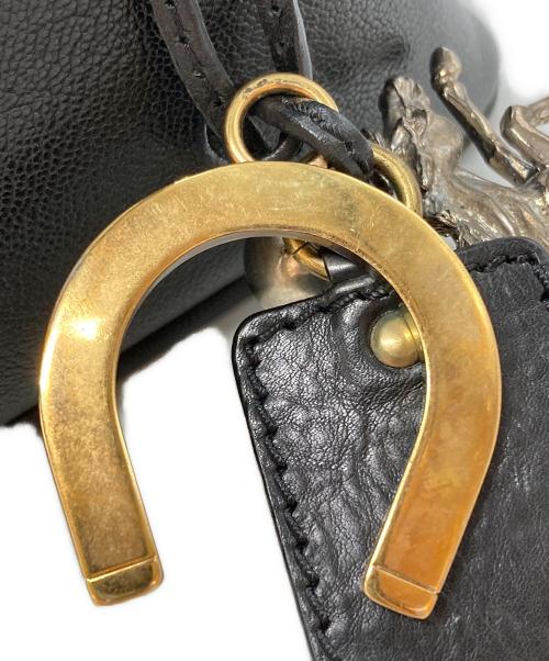 Chloe（クロエ）Chloe (クロエ) レザーハンドバッグ/Leather handbag ブラック サイズ:不明の古着・服飾アイテム