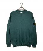 STONE ISLANDストーンアイランド）の古着「クルーネックニット/Crew neck knit」｜グリーン