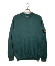 STONE ISLAND（ストーンアイランド）の古着「クルーネックニット/Crew neck knit」｜グリーン