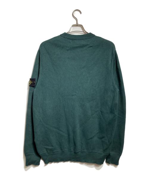 STONE ISLAND（ストーンアイランド）STONE ISLAND (ストーンアイランド) クルーネックニット/Crew neck knit グリーン サイズ:Lの古着・服飾アイテム