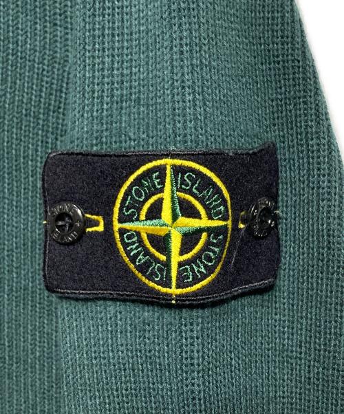 STONE ISLAND（ストーンアイランド）STONE ISLAND (ストーンアイランド) クルーネックニット/Crew neck knit グリーン サイズ:Lの古着・服飾アイテム