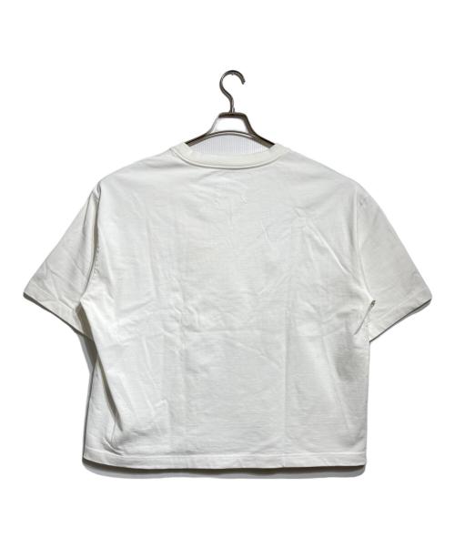 Maison Margiela（メゾンマルジェラ）Maison Margiela (メゾンマルジェラ) “Caution”Big Tee/コーションビッグTシャツ ホワイト サイズ:50の古着・服飾アイテム