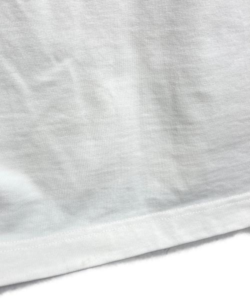 Maison Margiela（メゾンマルジェラ）Maison Margiela (メゾンマルジェラ) “Caution”Big Tee/コーションビッグTシャツ ホワイト サイズ:50の古着・服飾アイテム