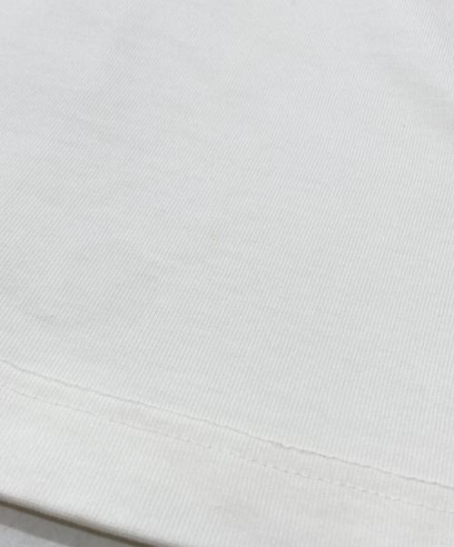Maison Margiela（メゾンマルジェラ）Maison Margiela (メゾンマルジェラ) “Caution”Big Tee/コーションビッグTシャツ ホワイト サイズ:50の古着・服飾アイテム