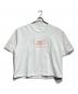 Maison Margiela（メゾンマルジェラ）の古着「“Caution”Big Tee/コーションビッグTシャツ」｜ホワイト