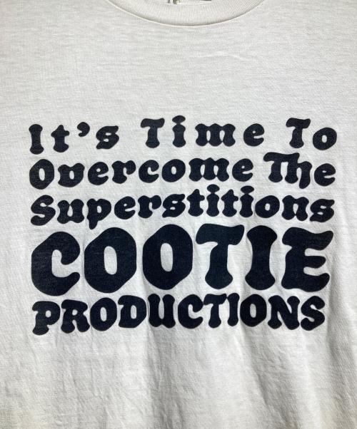 COOTIE PRODUCTIONS（クーティープロダクツ）COOTIE PRODUCTIONS (クーティープロダクツ) Gas Boil Zimbabwe Jersey S/S Tee - 1 ベージュ サイズ:Mの古着・服飾アイテム