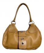 PRADAプラダ）の古着「レザーワンショルダーバッグ/ Leather one-shoulder bag」｜ブラウン