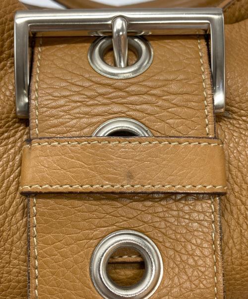 PRADA（プラダ）PRADA (プラダ) レザーワンショルダーバッグ/ Leather one-shoulder bag ブラウン サイズ:不明の古着・服飾アイテム